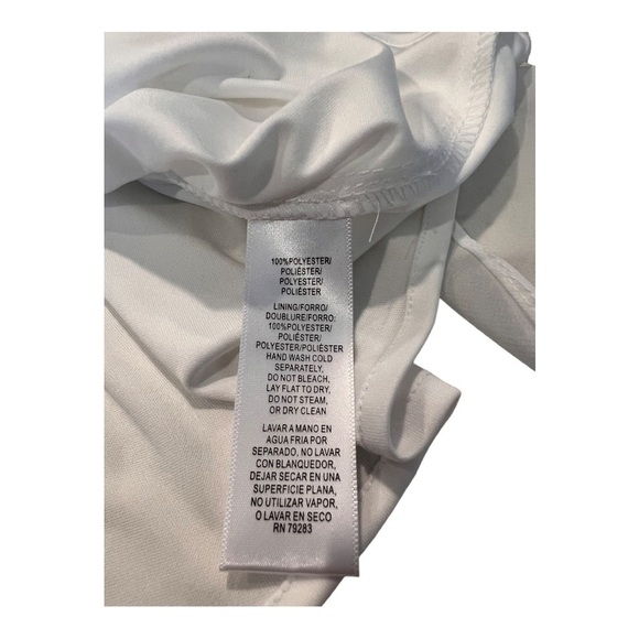 Alex Evenings Lavender Burnout Double Layer Chiffon Occassion Blouse Size 3X NEW - Picture 10 of 16